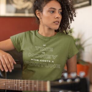 "TIME IS MONEY" TEE