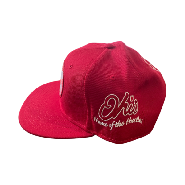 “LIVE BY THE CODE” SNAPBACK-RED/WHITE